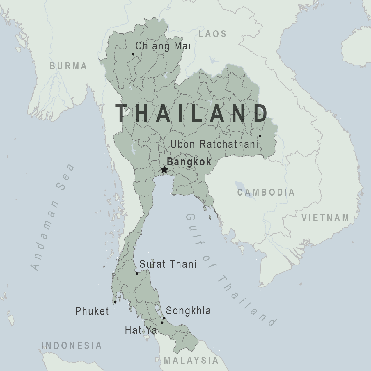 Letak Astronomis Thailand